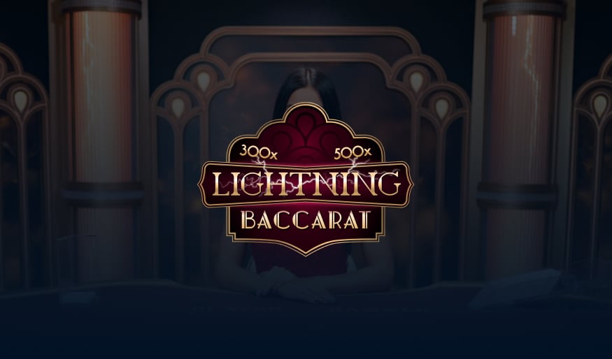 Lightning Baccarat von Evolution Gaming im Casino online.