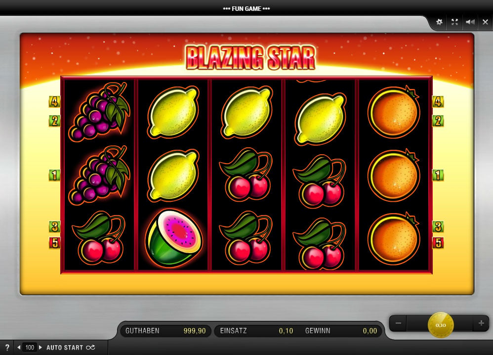 Blazing Star Online Casino