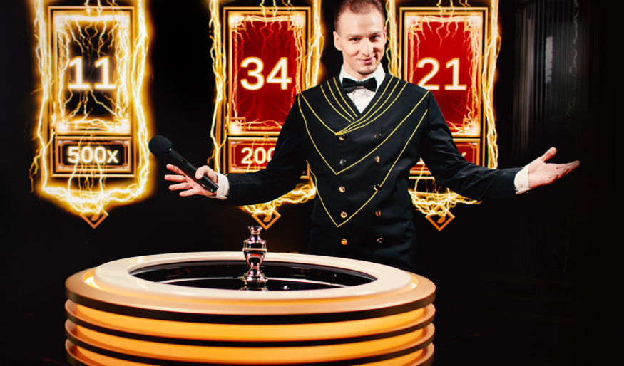 Einsatzmöglichkeiten im Lightning Roulette Live Casino Spiel.