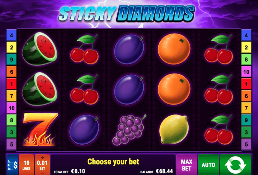 Sticky Diamonds