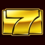 Achten Sie auf die goldene Sieben