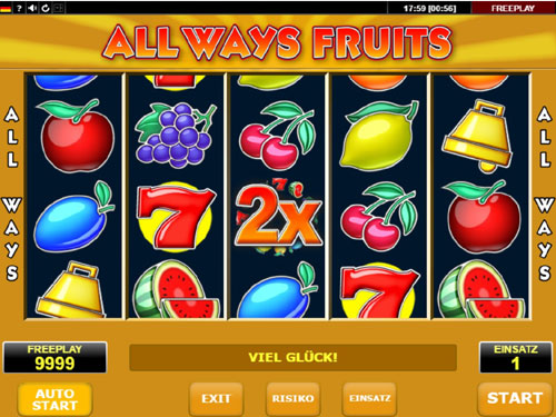 All Ways Fruits Slot