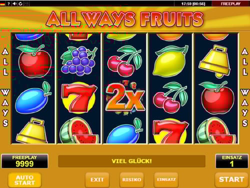 All Ways Fruits Slot