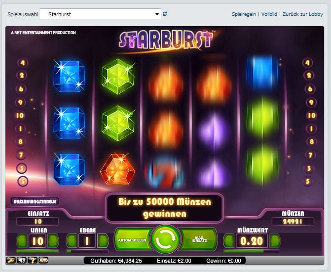 Starburst Slot