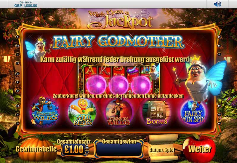 Wish upon a Jackpot Free Spins
