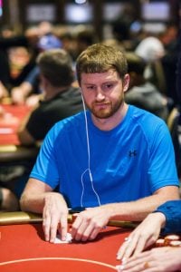 David Peters bei der Wolrd Poker Tour Las Vegas Season 16