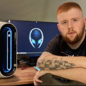 Mcky_TV Streamer Frontansicht Alienware PC