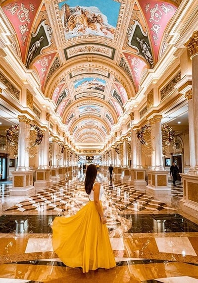 Venetian Macao Casino Hotel Lobby