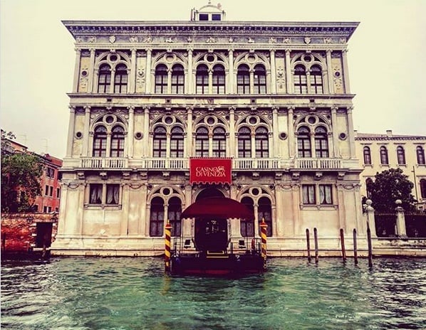 Casino di Venezia Frontansicht Eingang Kanal Venedig