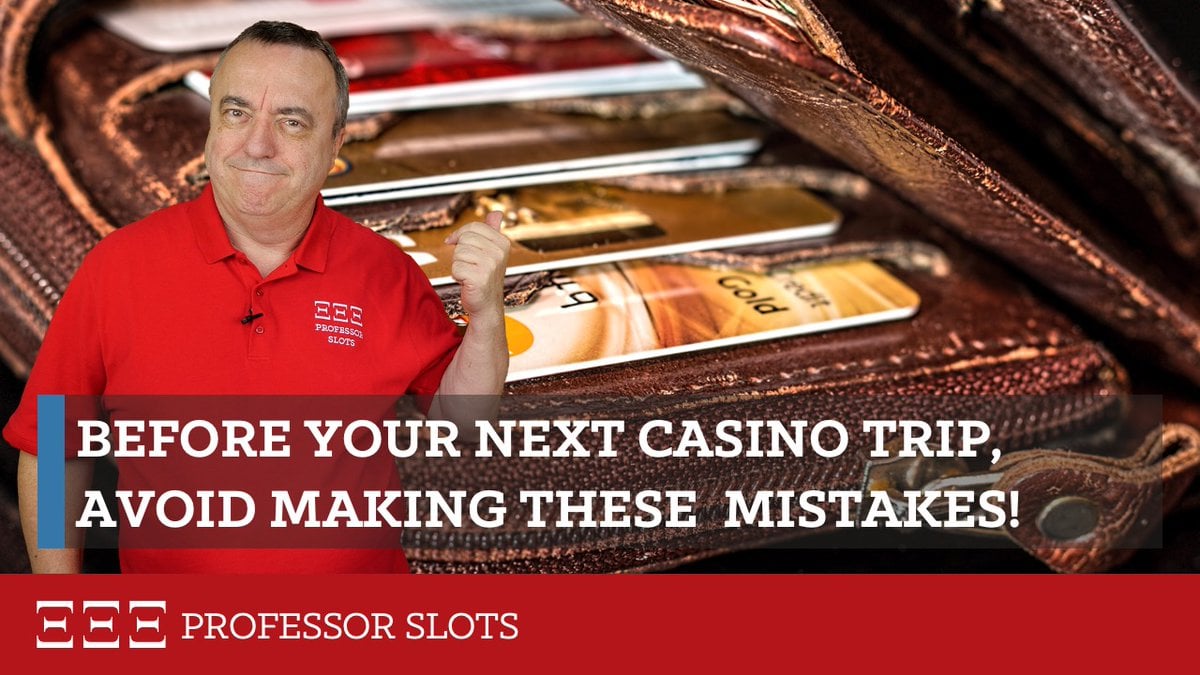 Professor Slots Podcast Titelbild Folge "Before your next casino trip, avoid making these mistakes"