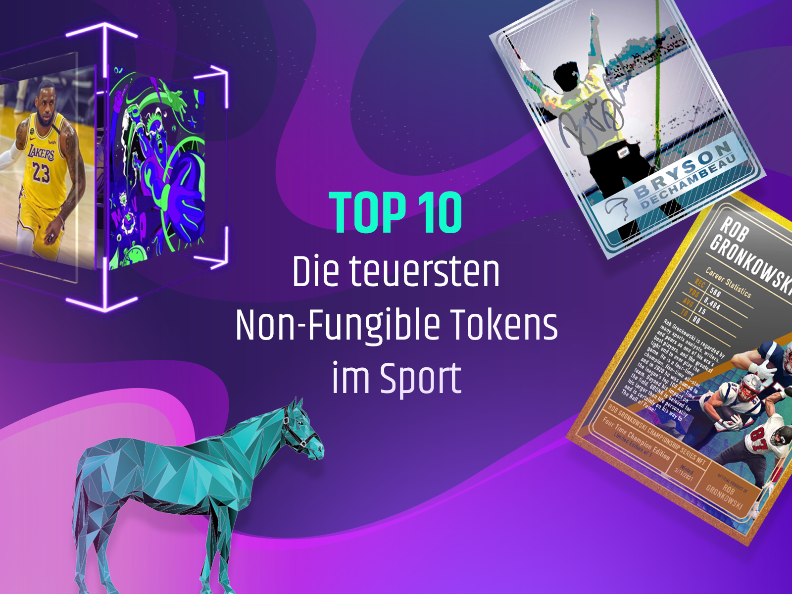 NFTs als Sammelgegenstände rund um Sportarten haben in der Vergangenheit hohe Verkaufspreise erzielt.