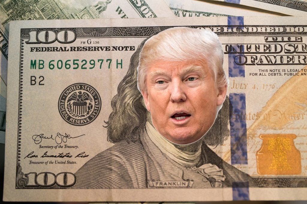 100 Dollar Donald Trump