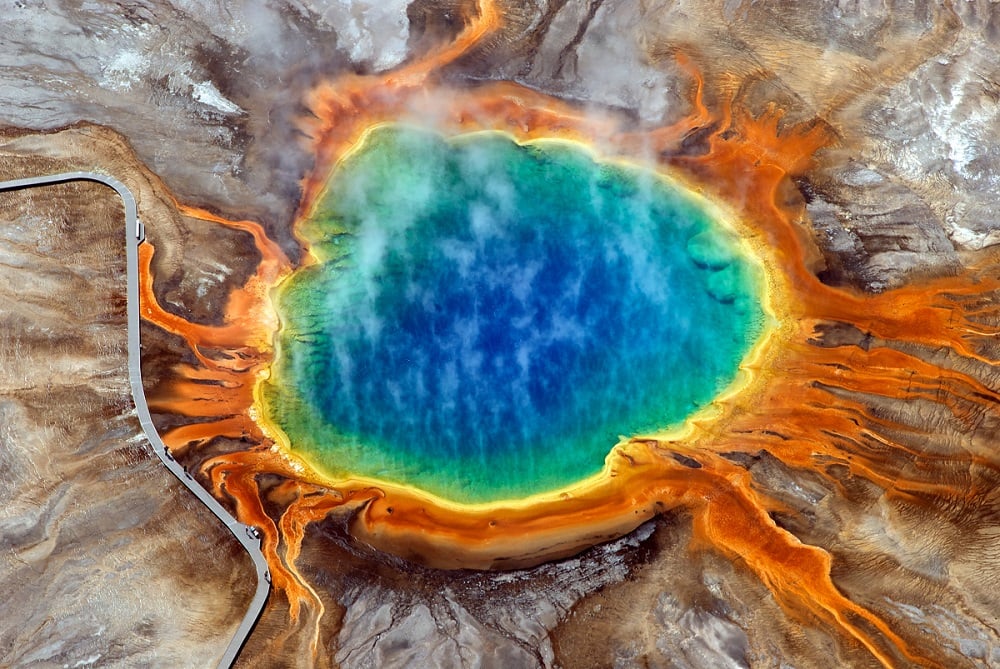 Yelllowstone Caldera Vulkan Yellowstone National Park