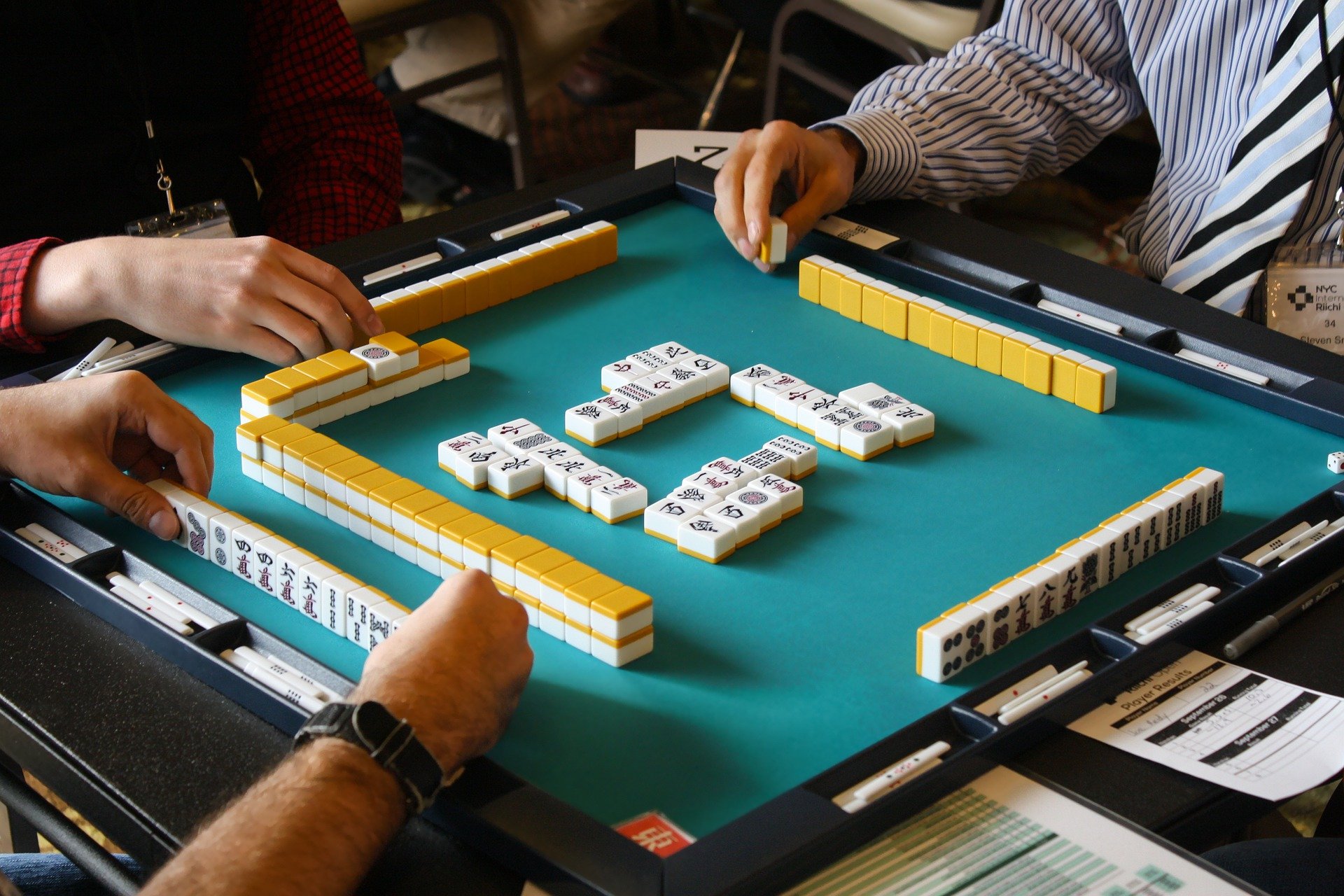 Mahjong ist das beliebteste der chinesischen Glücksspiele und international verbreitet (Bild: LazarCatt / Pixabay).