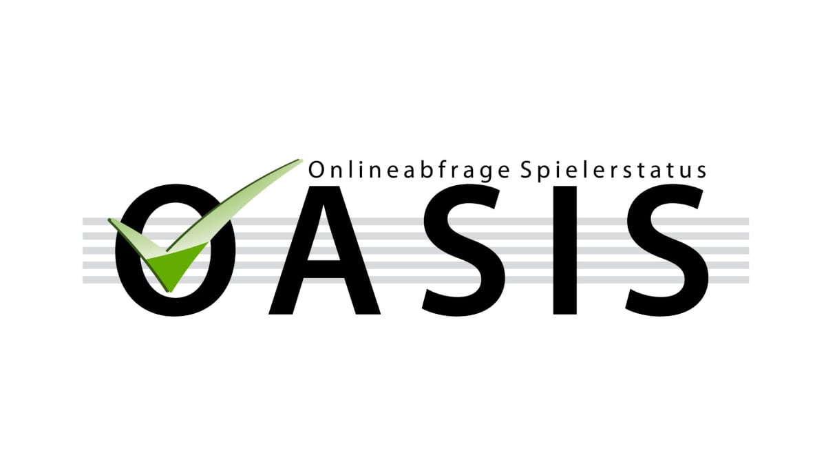 Logo des deutschen Sperrsystems OASIS: Online Abfrage Spielerstatus