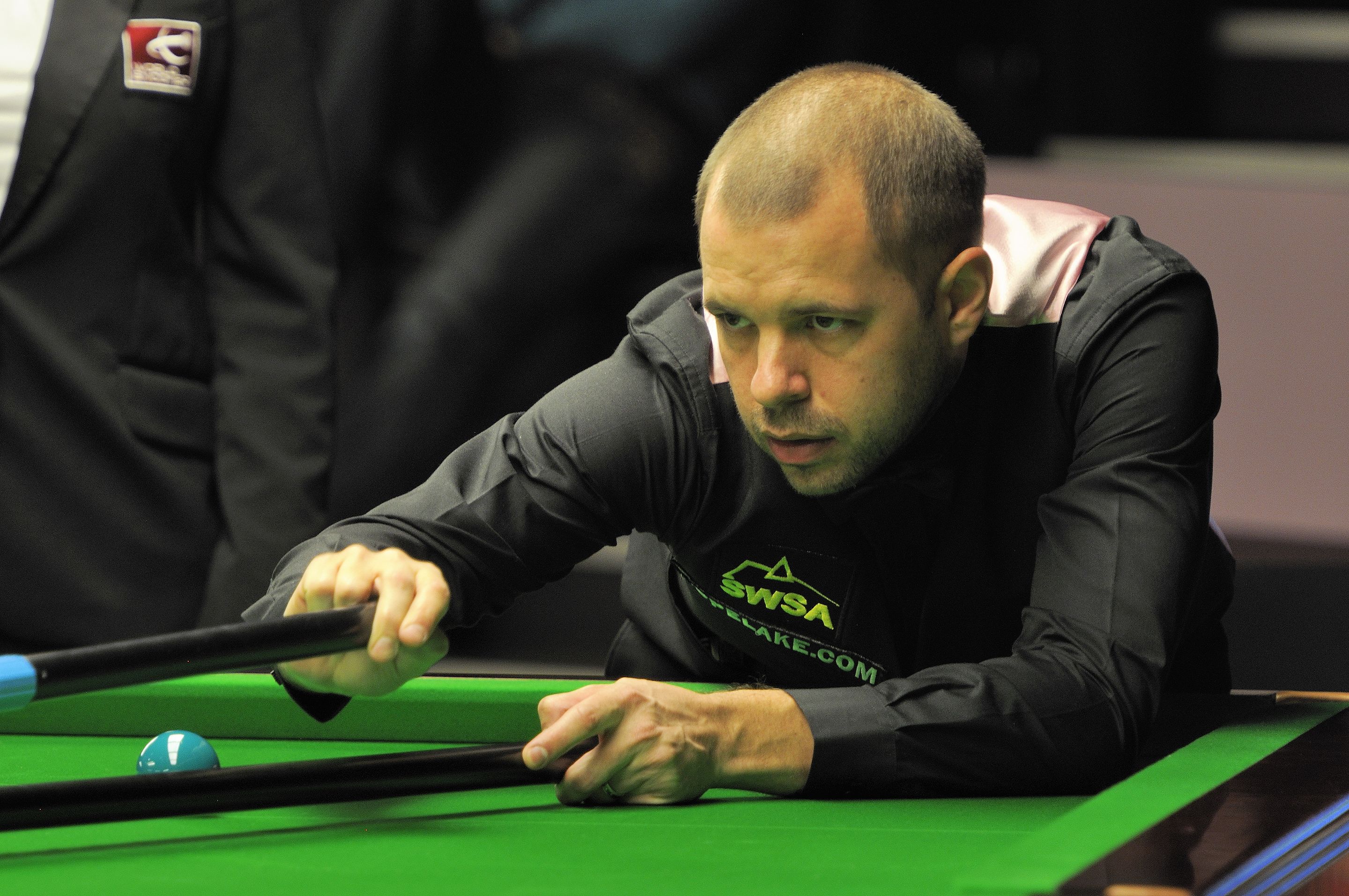 Snooker Weltranglisten Profi Barry Hawkins bei den German Masters 2014 in Berlin.