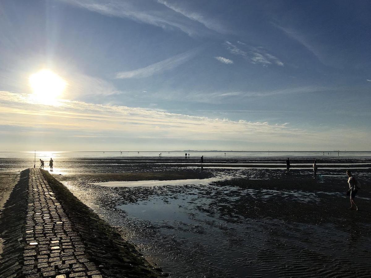 Wattenmeer an der Nordsee