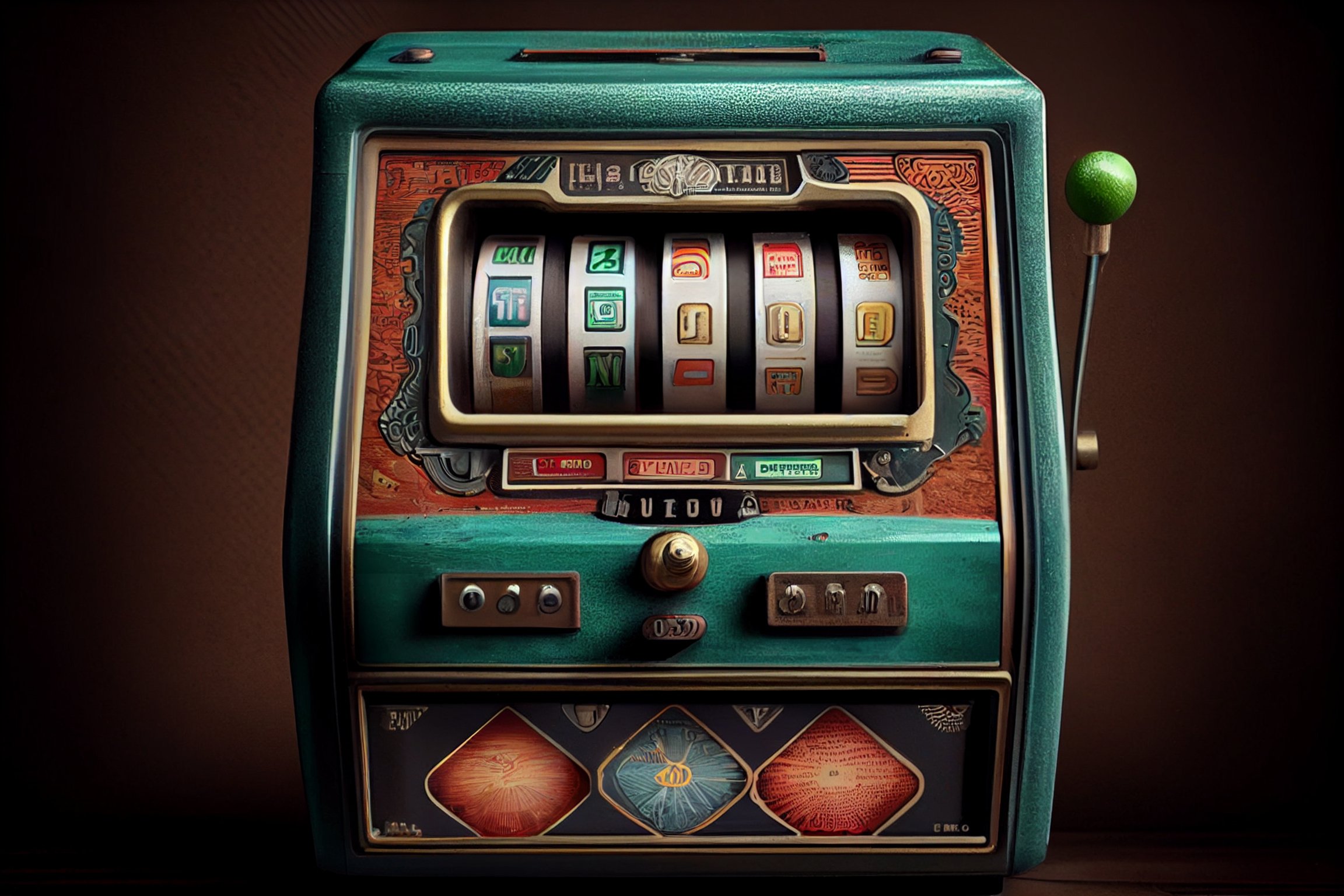 Illustration: Retro-Spielautomat