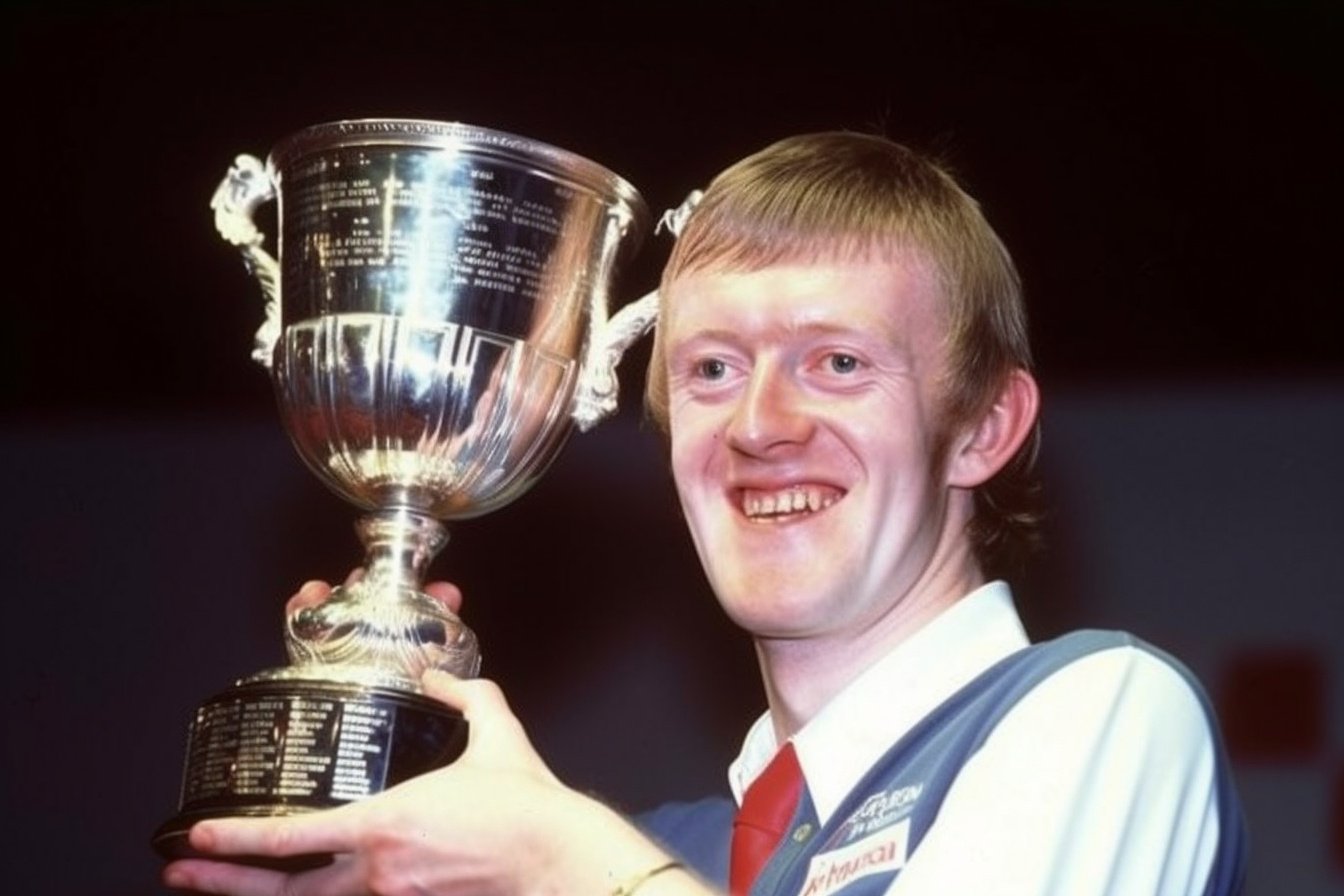 Snookerspieler Steve Davis gewinnt den WM-Titel