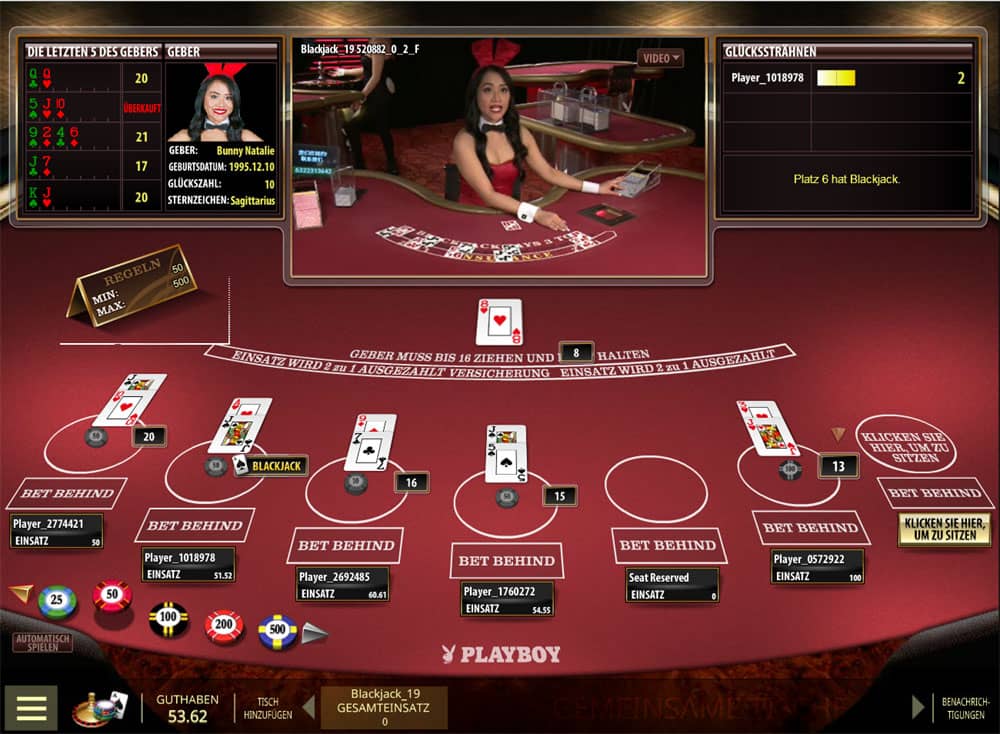 blackjack cassino