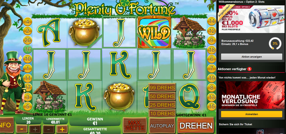 Plenty O'Fortune
