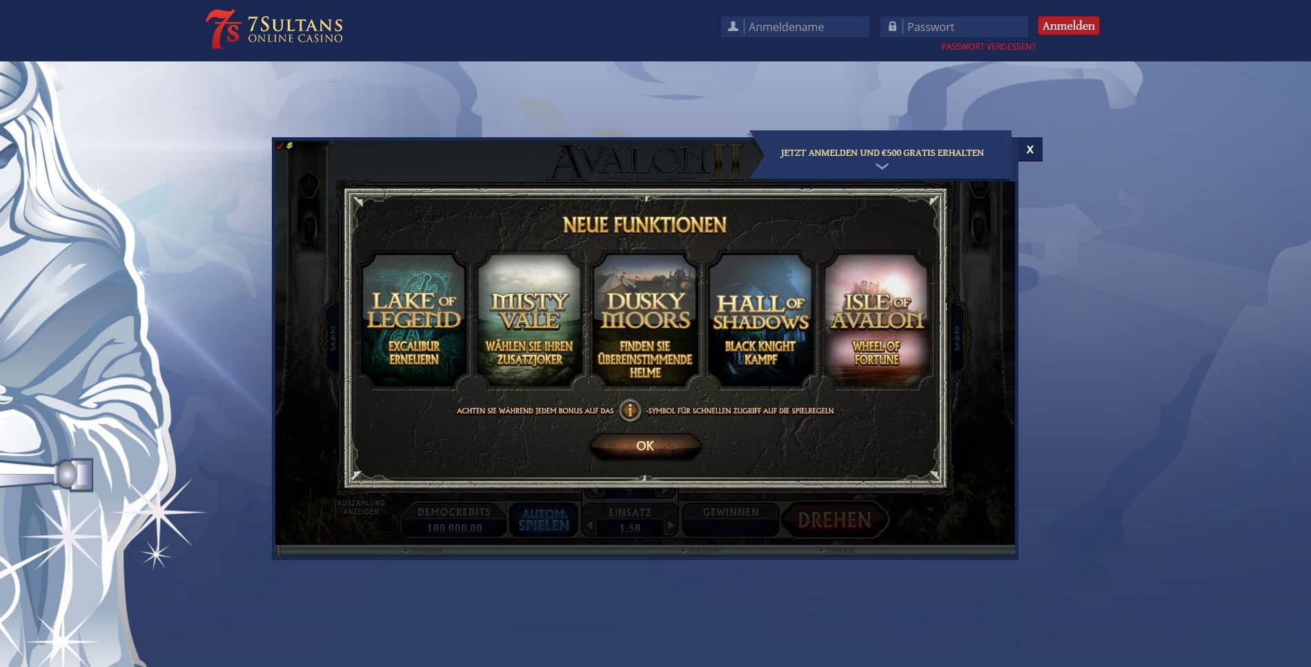 75 sultans online casino