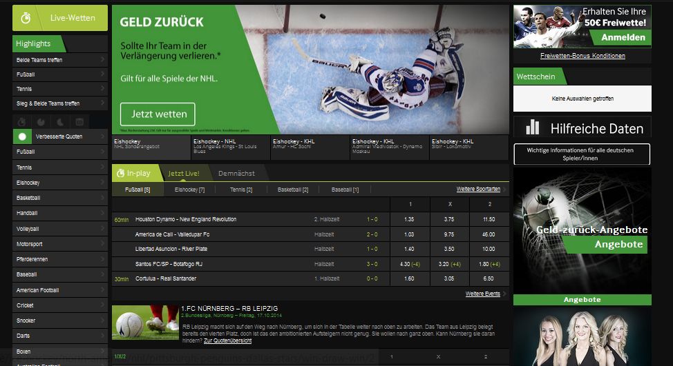 Online Sportwetten Online Sportwetten