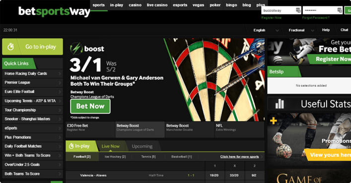 Betway Sportwetten Betway Sportwetten