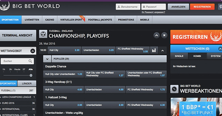 World Of Bets Sportwetten World Of Bets Sportwetten