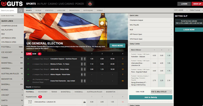 Guts Sportwetten Guts Sportwetten