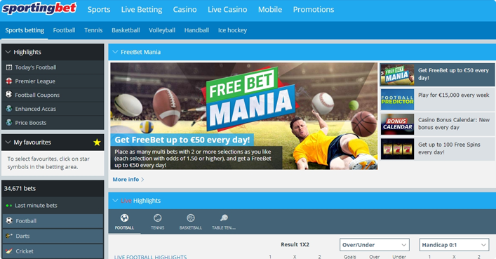 online free bets