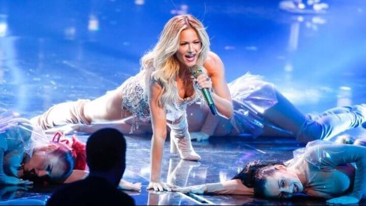 Tanzeinlage bei der Helene Fischer Show