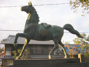 Pferd Statue eines Pferdes