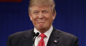 Das Bild zeigt Donald Trump.