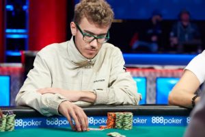 Christopher Frank bei der WSOP