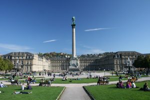 Stuttgarter Schloss mit Park