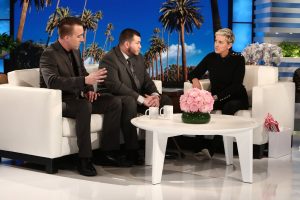 Stephen Schuck und Jesus Campos im Interview mit Ellen DeGeneres