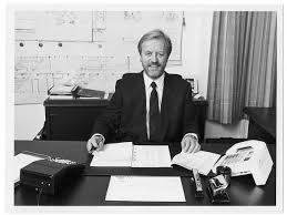 Reinhard Nack 1971 in seiner Firma