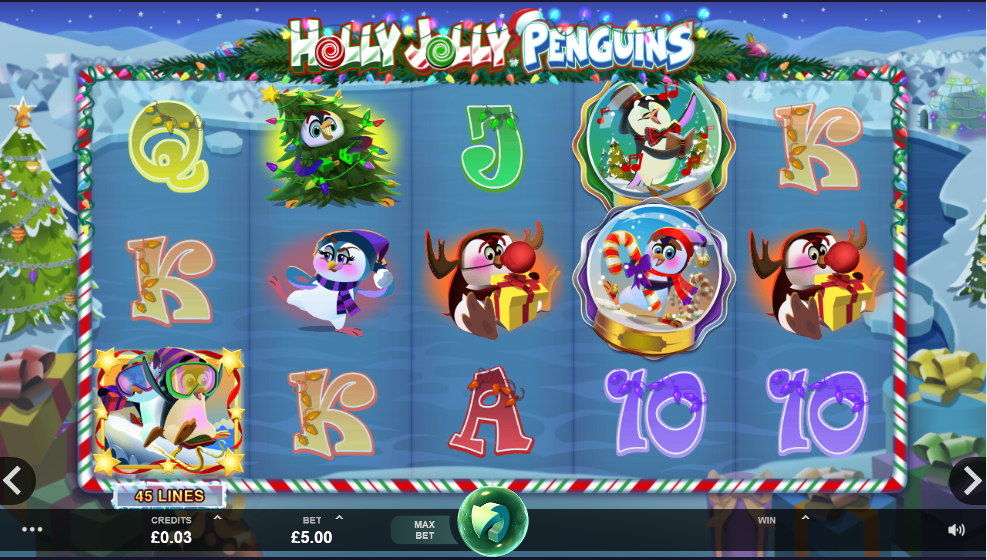 Holly Jolly Penguins