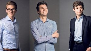 Andri Silberschmidt, Fabian Molina und Benjamin Fischer