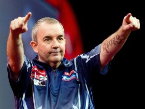 Dartsspieler Phil Taylor