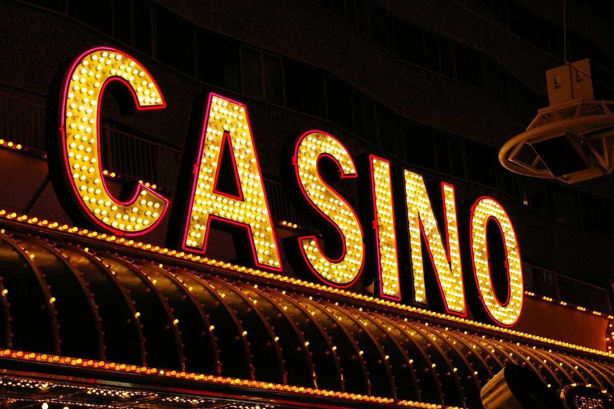 Casino-Schild