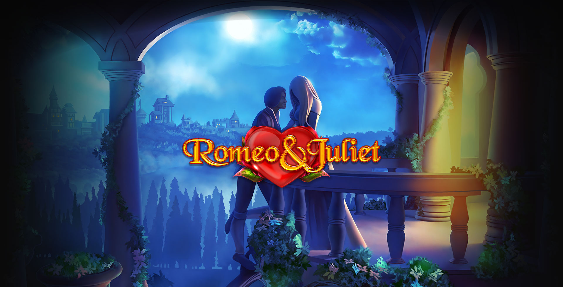 Screenshot neuer Romeo & Juliet Slot von Blueprint.