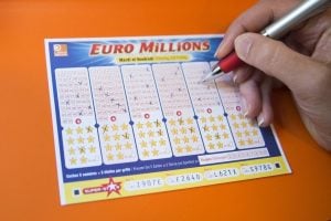 EuroMillions Lottoschein
