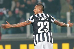 Arturo Vidal in Turin