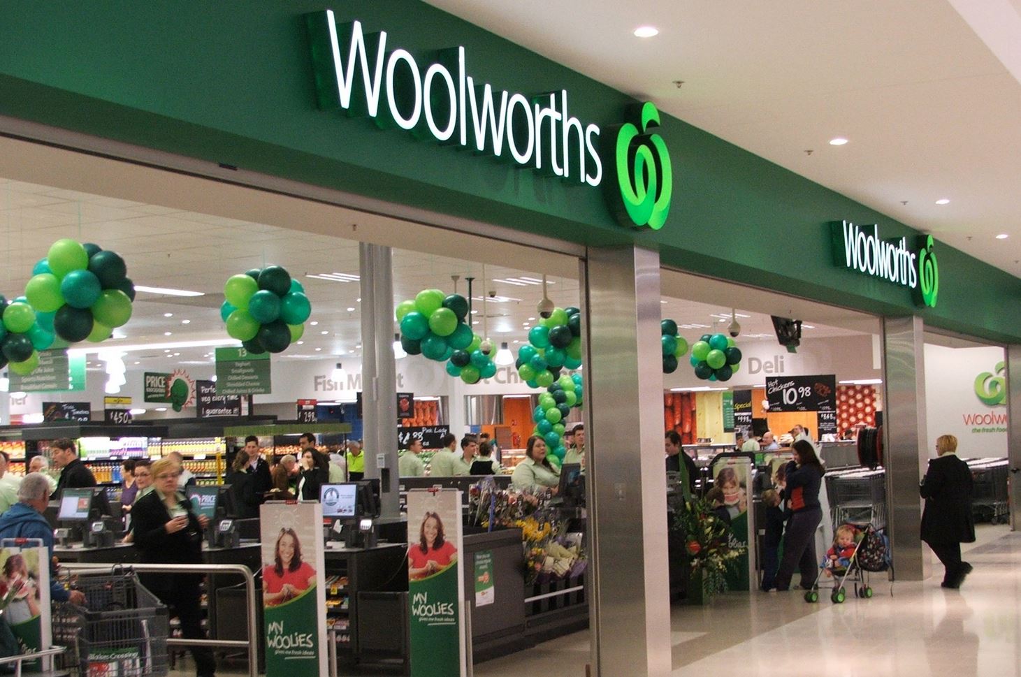 Supermarkt Woolworths Australien