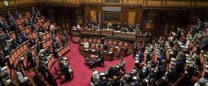 Diskussion im Saal der Senatoren