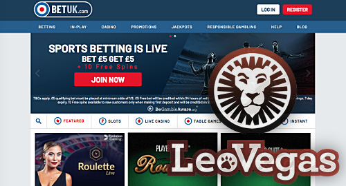 LeoVegas Sportwetten BetUK