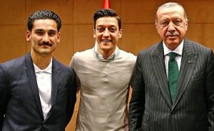 Ilkay Gündoğan, Mesut Özil, Recep Tayyip Erdoğan