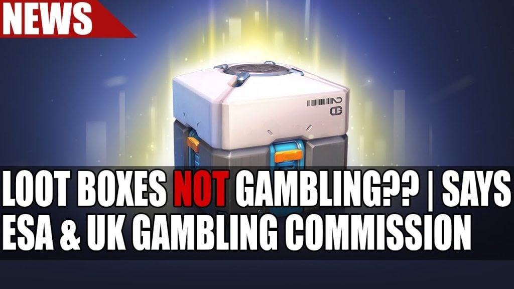 UK Gambling Commission Loot Boxes No Gambling